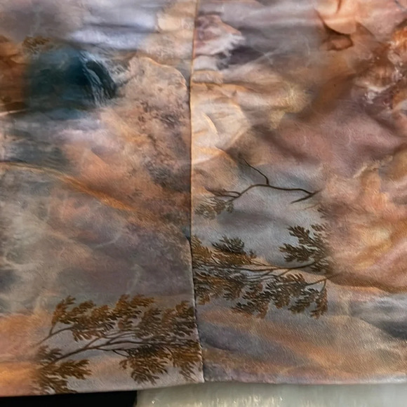 Plt Water Renaissance Print Helsa Slinky Bandeau Crop Top, Size 10, NWT - Picture 11 of 13